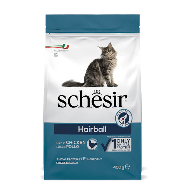 Schesir Gatto Hairball Pollo 400gr Schesir Gatto Hairball Pollo 400gr